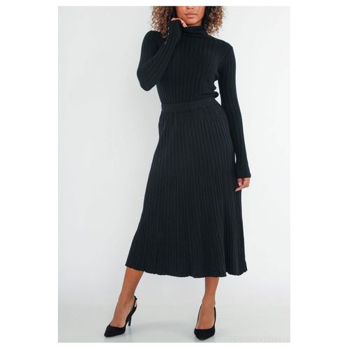 Jupe Longue Noir Femme