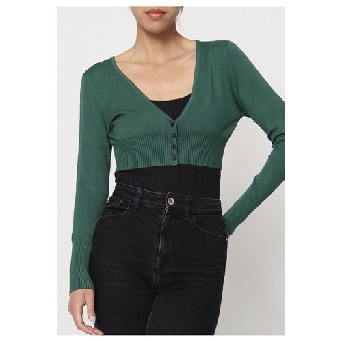 Boléro Vert Femme