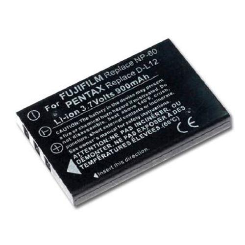 Batterie  compatible pour Appareil Photo Numerique CONTAX Tvs, FUJIFILM FinePix M603, FinePix F10 Zoom, FinePix F11,  PENTAX Optio MX, MX4 / Optio 450, 550, 555, 750Z, RICOH Caplio G3, G4 Série / Caplio GX, RR10, Réf.:  BP-1500S, NP-120,  D-L17