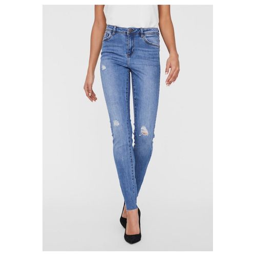 Jeans Skinny Bleu Femme