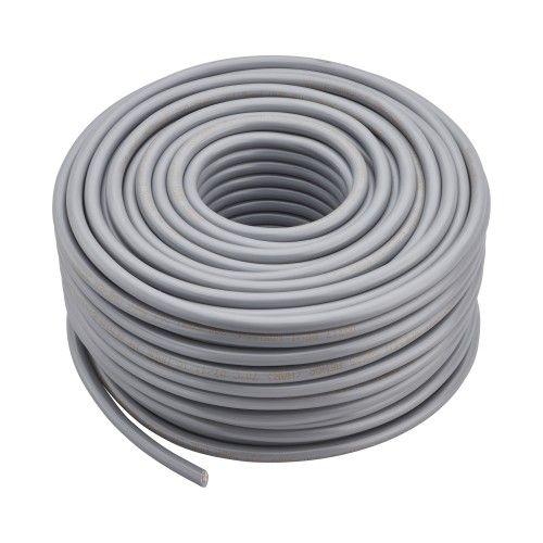 Câble souple HO5VV-F 3G1.5 mm² - gris - couronne de 50 m DEBFLEX