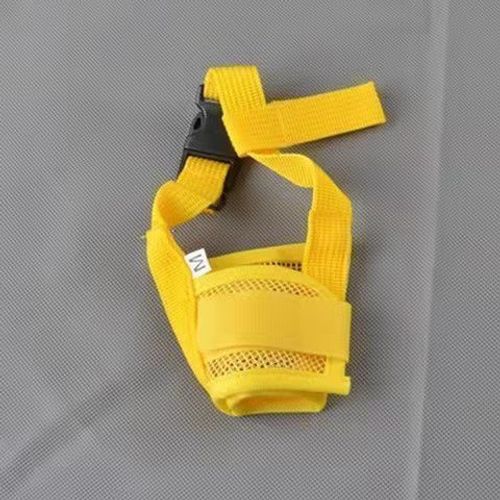 Collier Avec Lanière En Nylon Pour Chiots,Accessoires Essentiels Pour Chiots,Chfukdog,Sfp,Aboiement,Animaux De Compagnie,Chiens - Type Yellow-S