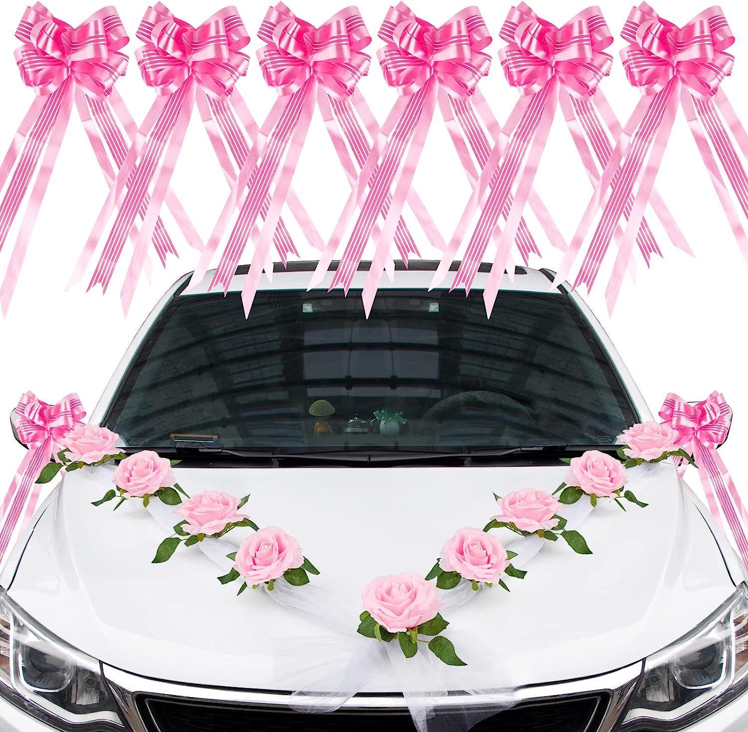 Kit pour décoration de voiture - Rose - Jour de Fête - Boutique Jour de fête