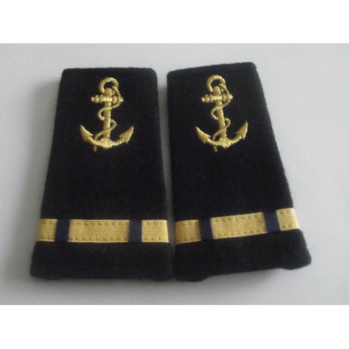 Fourreaux Neuf! Grade Aspirant" Lieutenant" Marine Nationale