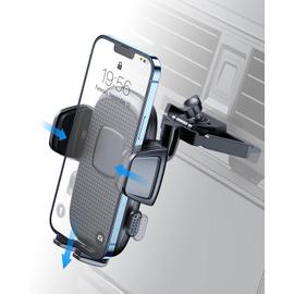 Accessoire téléphonie pour voiture GENERIQUE Support Voiture Magnetique  pour IPHONE Xr Aimant Noir Ventilateur Universel 360 Rotatif
