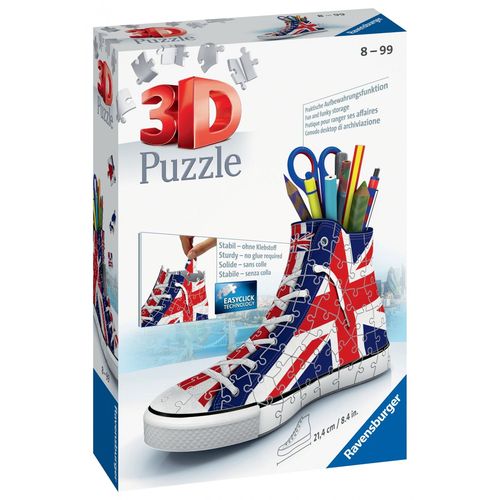 Puzzle Puzzle 3d Sneaker - Union Jack