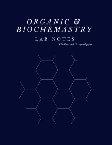 Chemistry Notebook: 100 Page Organic & Biochemistry Lab Note 8.5x11