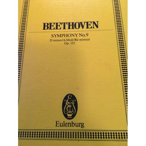 Symphony N 9 In D Minor Op.125