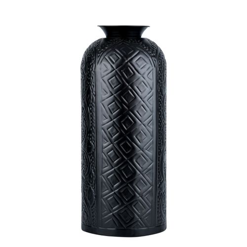 Vase Décoratif En Fer Noir H56