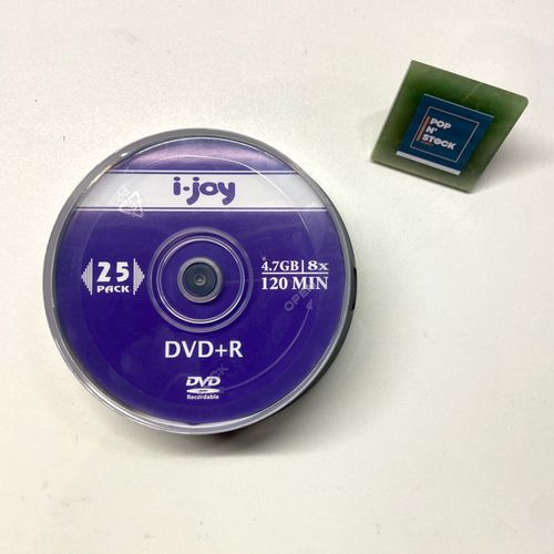 DVD+R I-JOY - Pack de 25 DVD recordable 4,7 GB - 8x vitesse