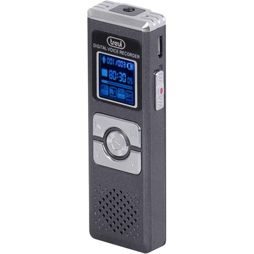 DR 437 SA Mini enregistreur numérique Vocal, mémoire Interne de 8 Go, Lecteur MP3, Haut-Parleur intégré