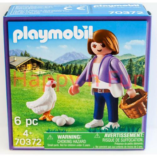 Playmobil 70372 Femme Avec Poule Edition Limité