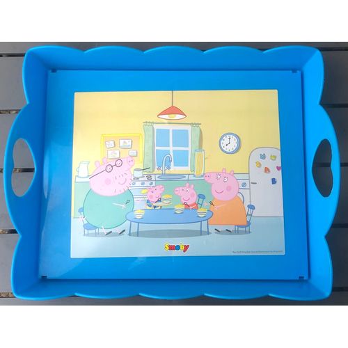 Plateau Peppa Pig, Smoby, Dessin Animé, Figurine