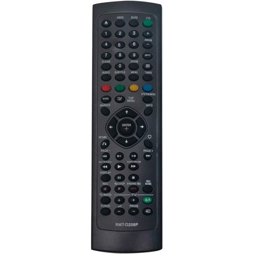 RMT-D258P Télécommande de rechange pour enregistreur DVD Sony Rdr-DC100 Rdr-DC500 Rdr-DC105 Rdr-DC200 Rdr-DC505 Rdr-DC205 Rdr-DC90 Rdr-DC305 4-131-90 78-14 (1) 4-131-978-11(1) 148728811