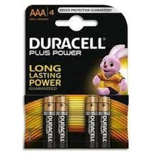 Duracell Plus Power MN2400 - Batterie 4 x AAA - Alcaline