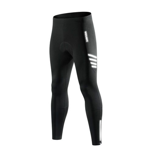 Wosawe-Pantalon De Cyclisme Pour Homme,Collants De Compression,Pantalon Long De Vélo,Coussin De Vélo Vtt,Vêtements D'hiver,Sports De Motocross,Fjlismo