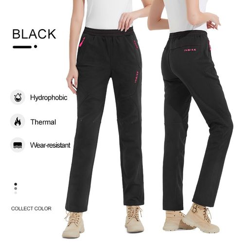 Inbike-Pantalon De Cyclisme Slim Smile Pour Femme,Pantalon D'équitation De Sports De Plein Air,Vêtements De Vélo Vtt Imperméables,Fjfor Winter