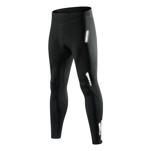 Wosawe-Pantalon De Cyclisme Pour Homme,Collants De Compression,Pantalon Long De Vélo,Coussin De Vélo Vtt,Vêtements D'hiver,Sports De Motocross,Fjlismo