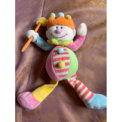 Doudou Clown Jollybaby Grelot