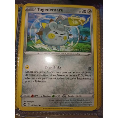 Commune - Pokemon - Tempête Argentée - Togedemaru 127/195