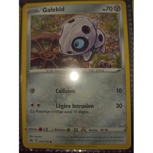 Commune - Pokemon - Zénith Suprême - Galekid 87/159