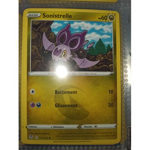 Commune - Pokemon - Tempête Argentée - Sonistrelle 132/195