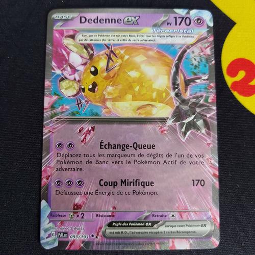 Carte Pokemon - Dedenne Ex - 093/193 - Ev2 Evolutions À Paldea