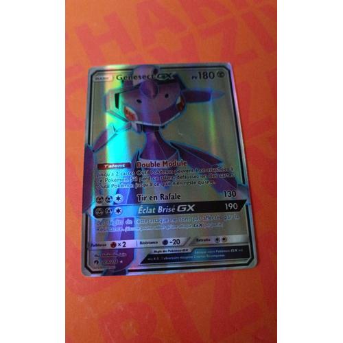 Genesect-Gx 204 214 Full Art - Ultraboost X Soleil Lune 8 Tonnerre Perdu - Coffret De 10 Cartes Pokémon Françaises