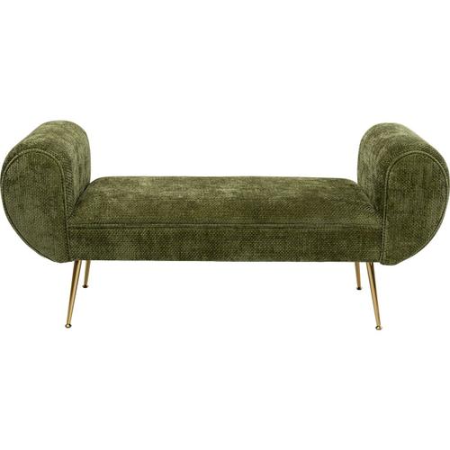 Banc Trono Velours Vert Kare Design