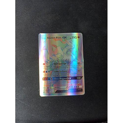 Carte Pokémon Pca Kyurem Blanc Gx Fa 74/70 S&m Majesté Des Dragons 10