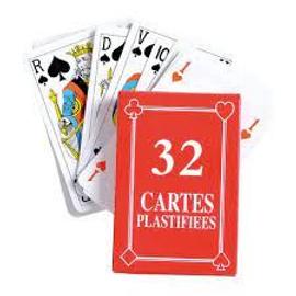 GAULOISE - Jeu de 54 cartes cartonnées plastifiées