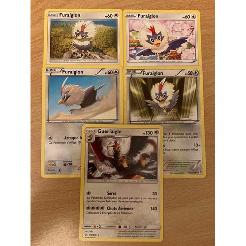 (3494) 4x Furaiglon + Gueriaigle (Pokemon)