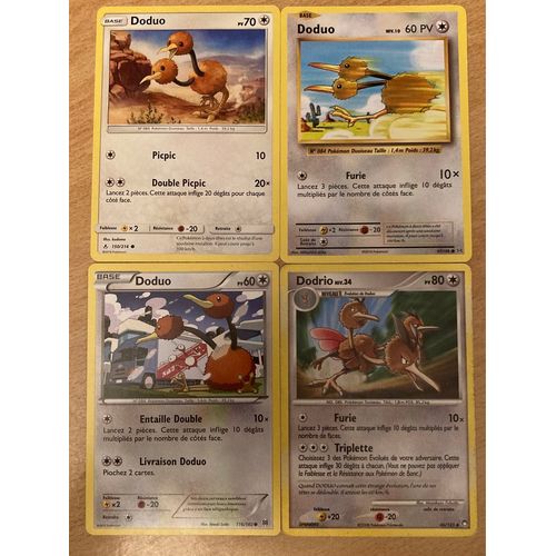 (3176) 3x Doduo + Dodrio (Pokemon)