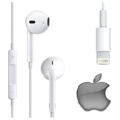 Ecouteurs Casque Kit Pieton Main Libre Earpods Oreillette Filaire Prise Lightning Original Apple pour iPhone 14 Pro Max X XS XR Max SE (2020 / 2022)