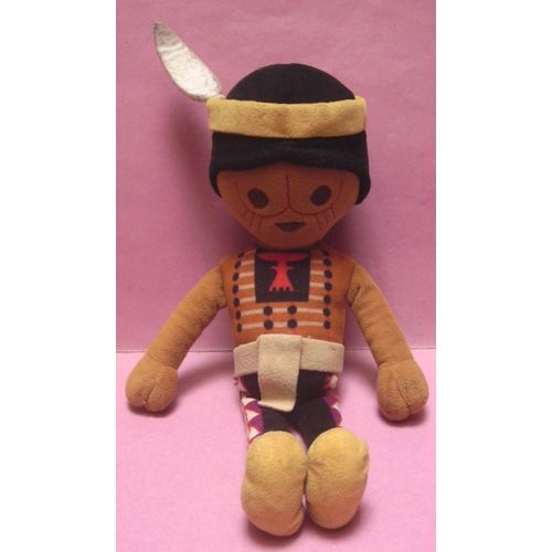 Figurine Peluche Indien - 30 Cm - Play By Play / Playmobil