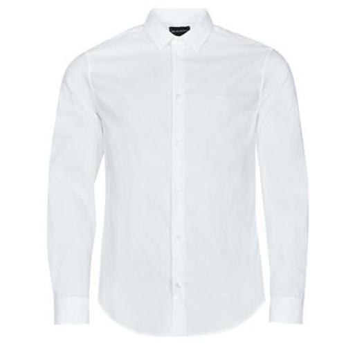 Chemise Emporio Armani 8n1c09 Blanc