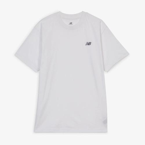 Tee Shirt Small Logo Essentials Blanc/Noir