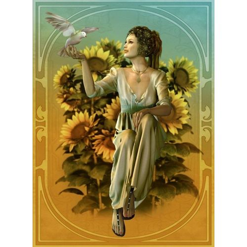 Colombe De L'amour - Puzzle 2000 Pièces