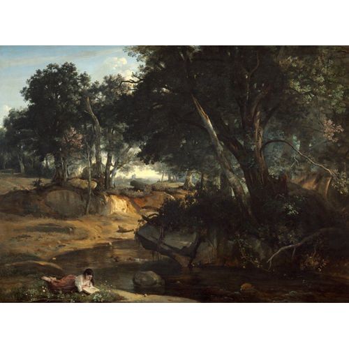 Jean-Baptiste-Camille Corot : Forêt De Fontainebleau, 1834 - Puzzle 2000 Pièces