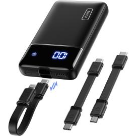 Batterie Externe à Induction pour IPHONE 11 Pro Max Smartphone Chargeur  Compatible Magsafe 4000mAh (NOIR)