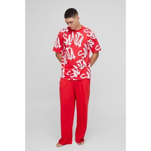 Ensemble Confort De Noël Homme - Rouge - Xl, Rouge