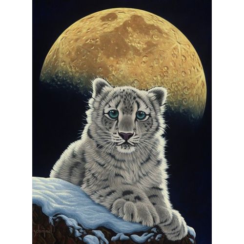 Schim Schimmel - Moon Leopard - Puzzle 2000 Pièces