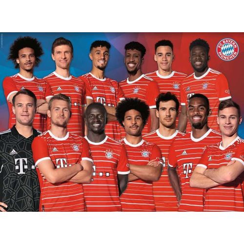 Puzzle Pièces Xxl - Fc Bayern Saison 2022/2023 - Puzzle 300 Pièces