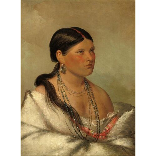 George Catlin : Femme Aigle - Shawano, 1830 - Puzzle 2000 Pièces