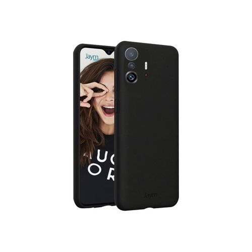 Jaym Classic - Coque De Protection Pour Téléphone Portable - Microfibre - Silicone De Qualité Supérieure - Noir - Pour Xiaomi 12t, 12t Pro