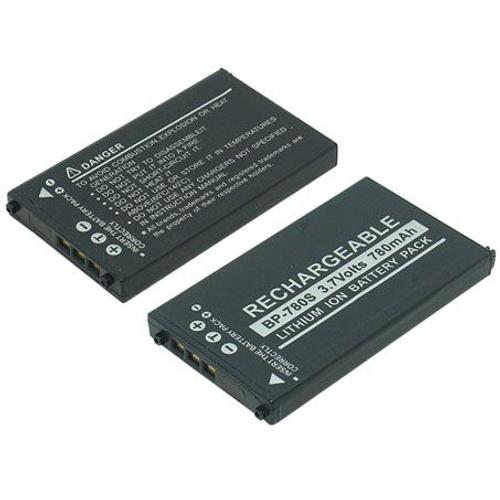 Batterie compatible(780mAh) pour Appareil Photo Numerique CONTAX SL-300RT , KYOCERA Finecam SL300R, SL400R , Réf.: [ BP-780S ]