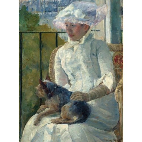 Mary Cassatt : Jeune Fille À La Fenêtre, 1883-1884 - Puzzle 2000 Pièces
