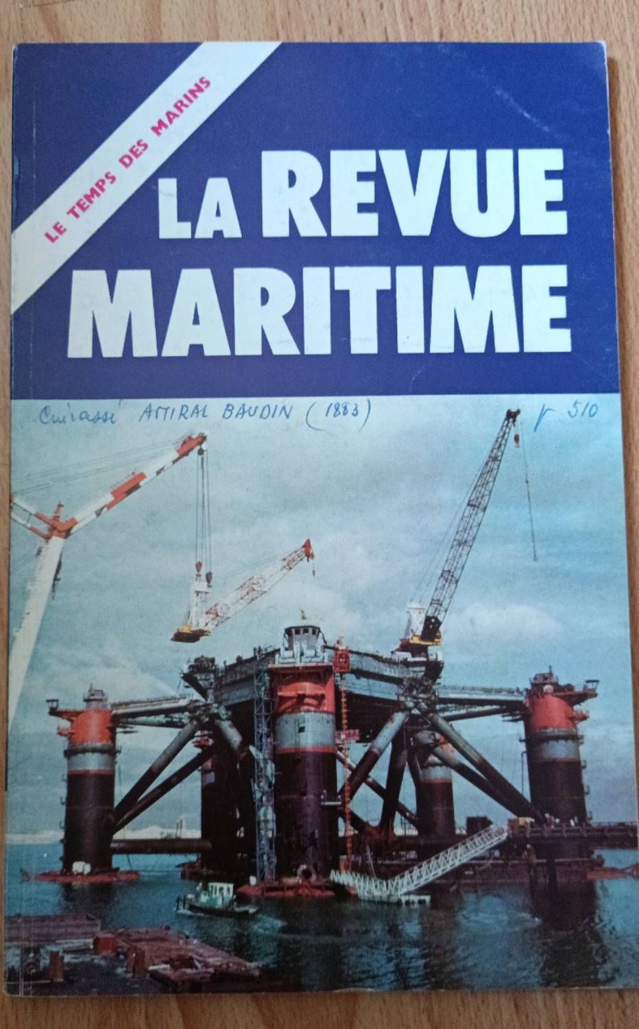 La Revue Maritime Le Temps Des Marins Numéro 313 Avril 1976