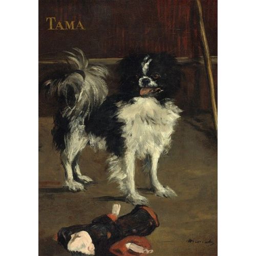 Edouard Manet : Tama : Le Chien Japonais, 1875 - Puzzle 1000 Pièces