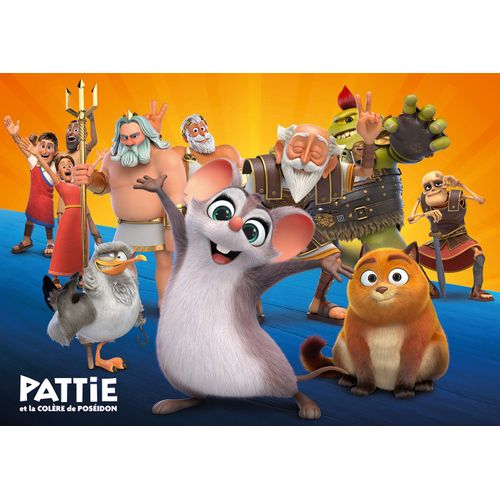 Puzzle Pièces Xxl - Pattie Et La Colère De Poséidon - Puzzle 104 Pièces